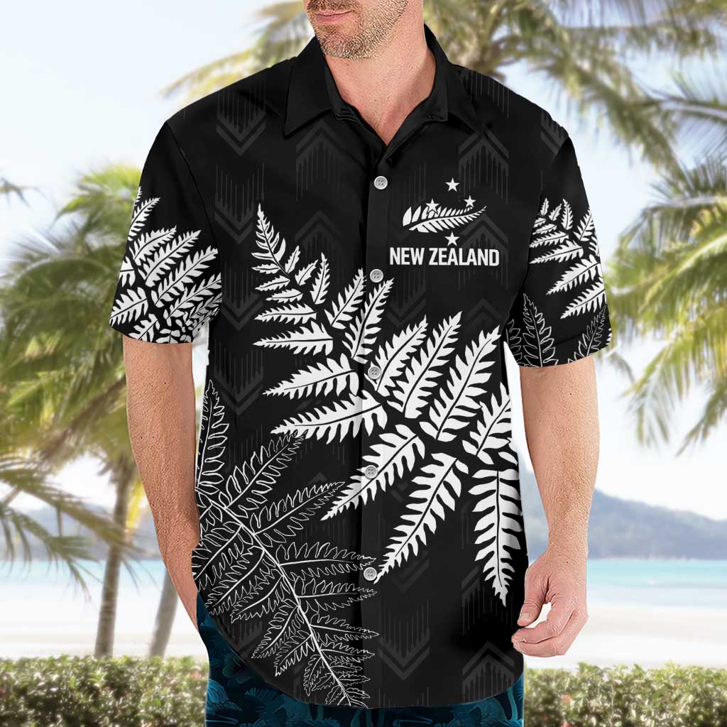 New Zealand Lawn Bowls Personalized Hawaiian Shirt Wrap-Around Silver Fern - Aussie Hoodie