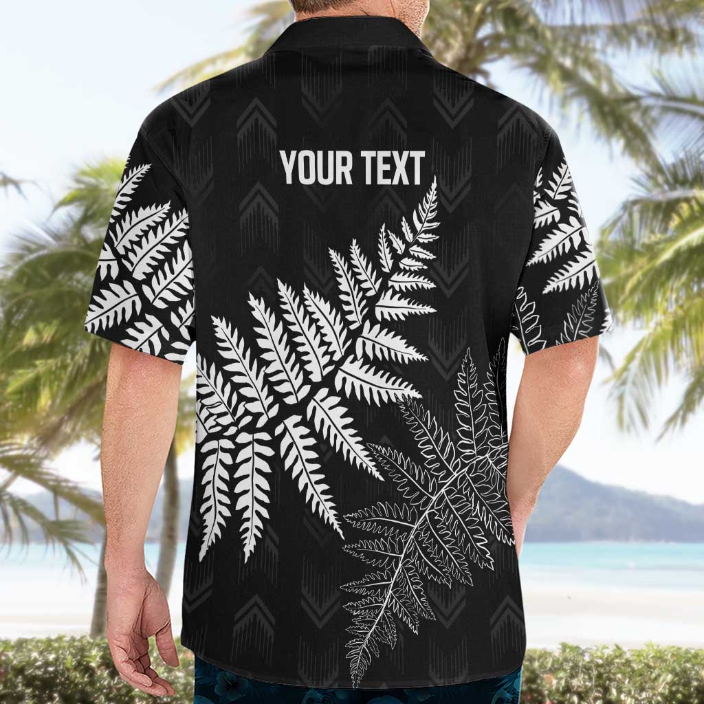 New Zealand Lawn Bowls Personalized Hawaiian Shirt Wrap-Around Silver Fern - Aussie Hoodie