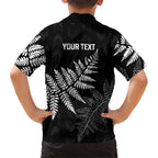 New Zealand Lawn Bowls Personalized Hawaiian Shirt Wrap-Around Silver Fern - Aussie Hoodie