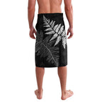 New Zealand Lawn Bowls Personalized Lavalava Wrap-Around Silver Fern - Aussie Hoodie