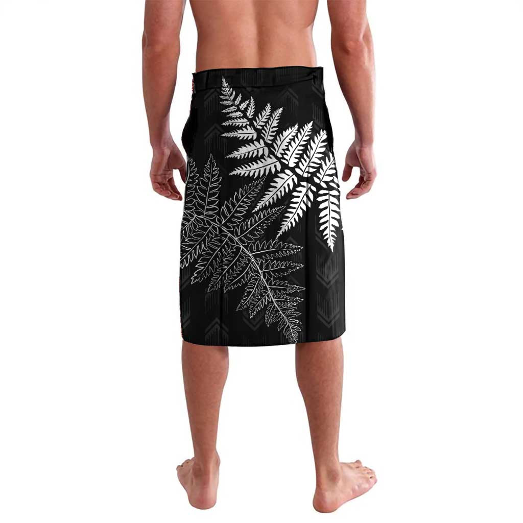 New Zealand Lawn Bowls Personalized Lavalava Wrap-Around Silver Fern - Aussie Hoodie