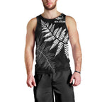 New Zealand Lawn Bowls Personalized Men Tank Top Wrap-Around Silver Fern - Aussie Hoodie