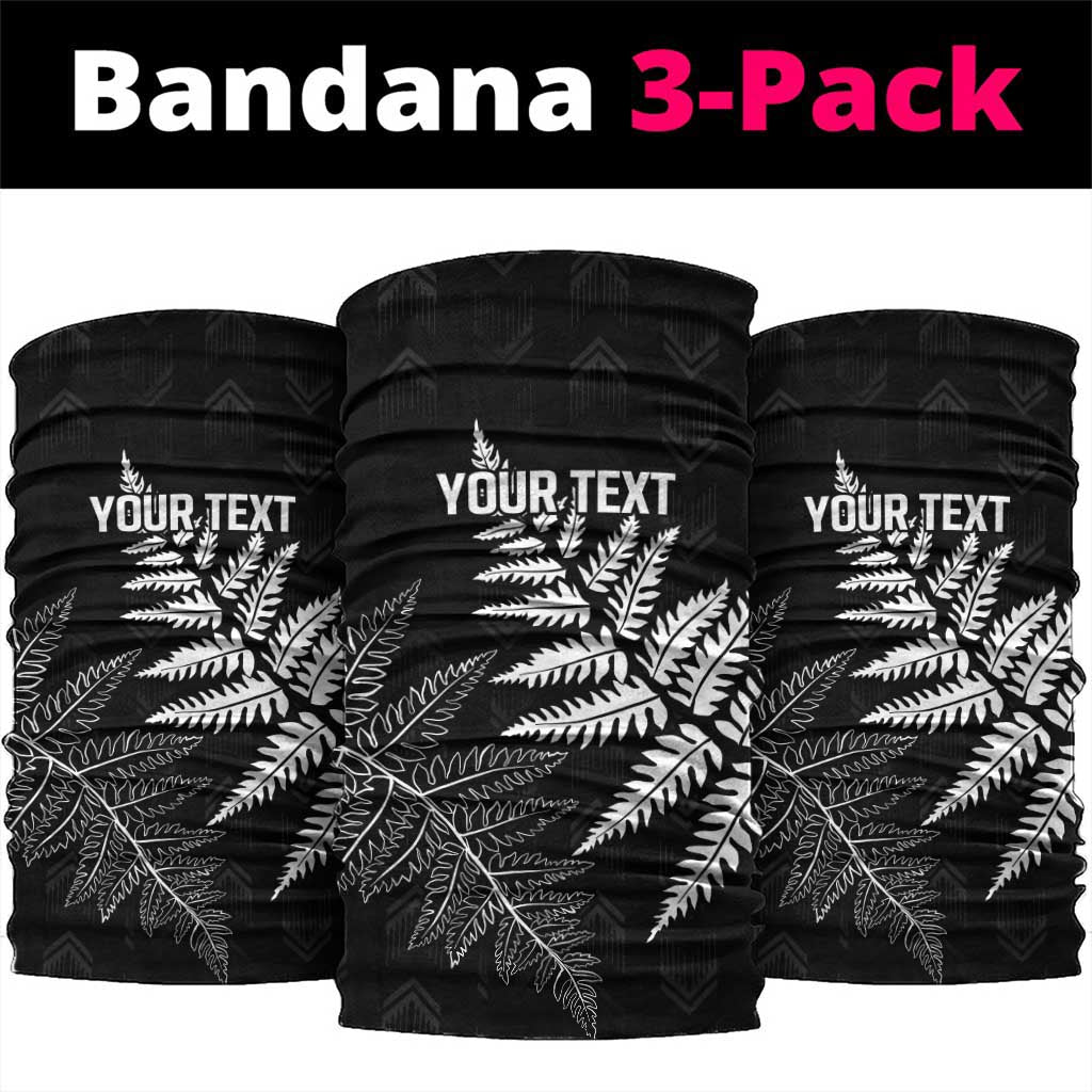 New Zealand Lawn Bowls Personalized Neck Gaiter Wrap-Around Silver Fern - Aussie Hoodie