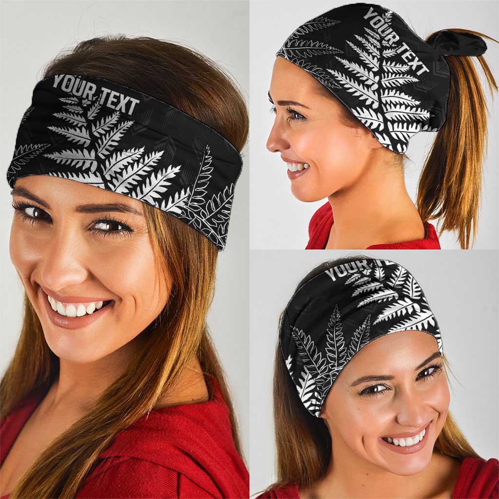 New Zealand Lawn Bowls Personalized Neck Gaiter Wrap-Around Silver Fern - Aussie Hoodie