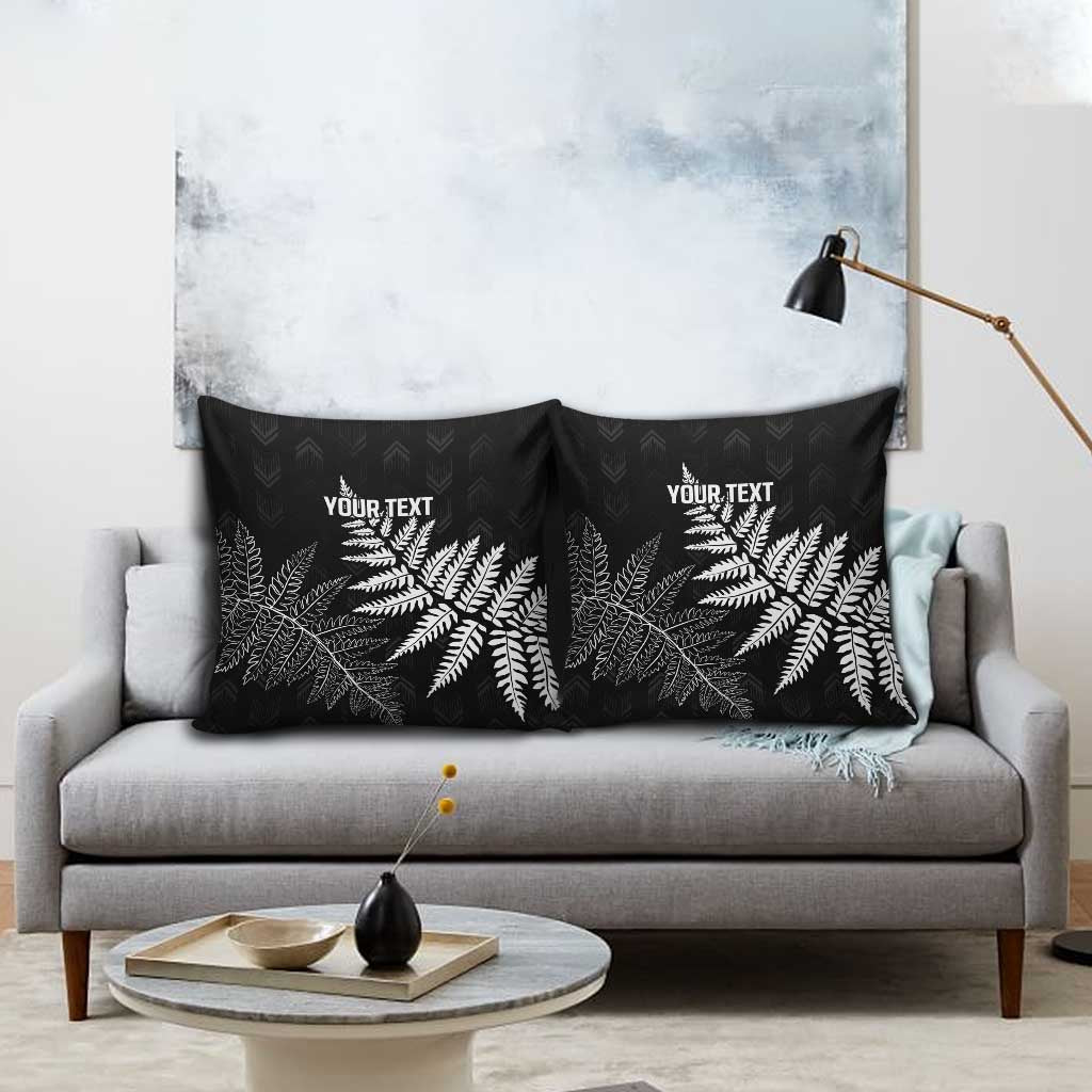 New Zealand Lawn Bowls Personalized Pillow Cover Wrap-Around Silver Fern - Aussie Hoodie