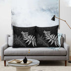 New Zealand Lawn Bowls Personalized Pillow Cover Wrap-Around Silver Fern - Aussie Hoodie