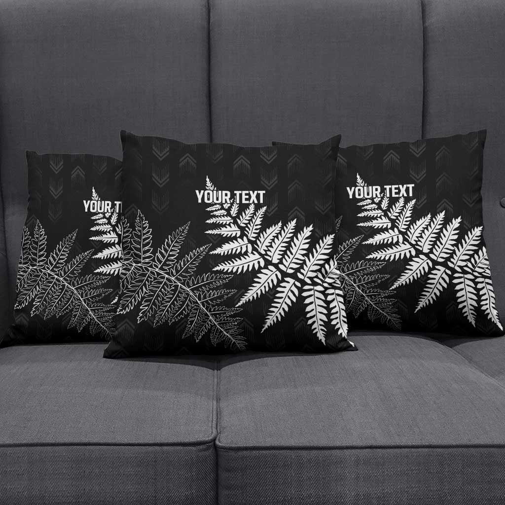 New Zealand Lawn Bowls Personalized Pillow Cover Wrap-Around Silver Fern - Aussie Hoodie