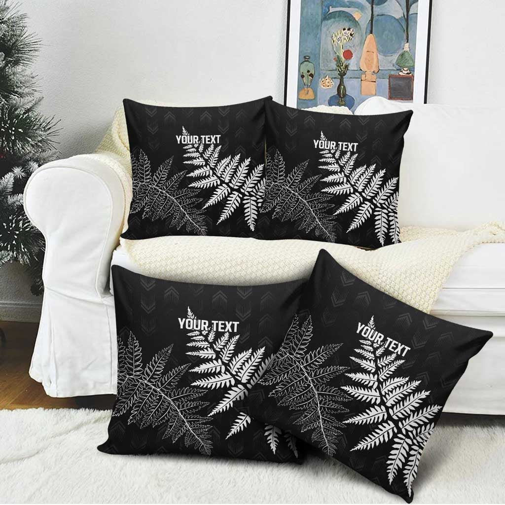 New Zealand Lawn Bowls Personalized Pillow Cover Wrap-Around Silver Fern - Aussie Hoodie