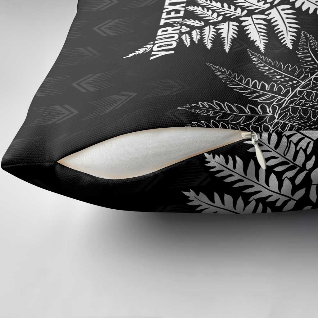 New Zealand Lawn Bowls Personalized Pillow Cover Wrap-Around Silver Fern - Aussie Hoodie