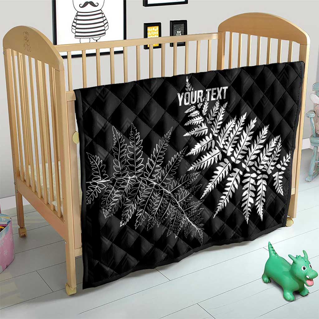 New Zealand Lawn Bowls Personalized Quilt Wrap-Around Silver Fern - Aussie Hoodie