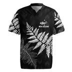 New Zealand Lawn Bowls Personalized Rugby Jersey Wrap-Around Silver Fern - Aussie Hoodie
