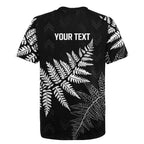 New Zealand Lawn Bowls Personalized Rugby Jersey Wrap-Around Silver Fern - Aussie Hoodie