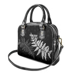 New Zealand Lawn Bowls Personalized Shoulder Handbag Wrap-Around Silver Fern - Aussie Hoodie
