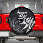 New Zealand Lawn Bowls Personalized Spare Tire Cover Wrap-Around Silver Fern - Aussie Hoodie