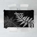 New Zealand Lawn Bowls Personalized Tablecloth Wrap-Around Silver Fern - Aussie Hoodie