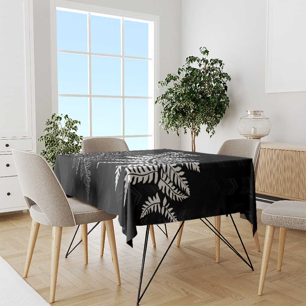 New Zealand Lawn Bowls Personalized Tablecloth Wrap-Around Silver Fern - Aussie Hoodie