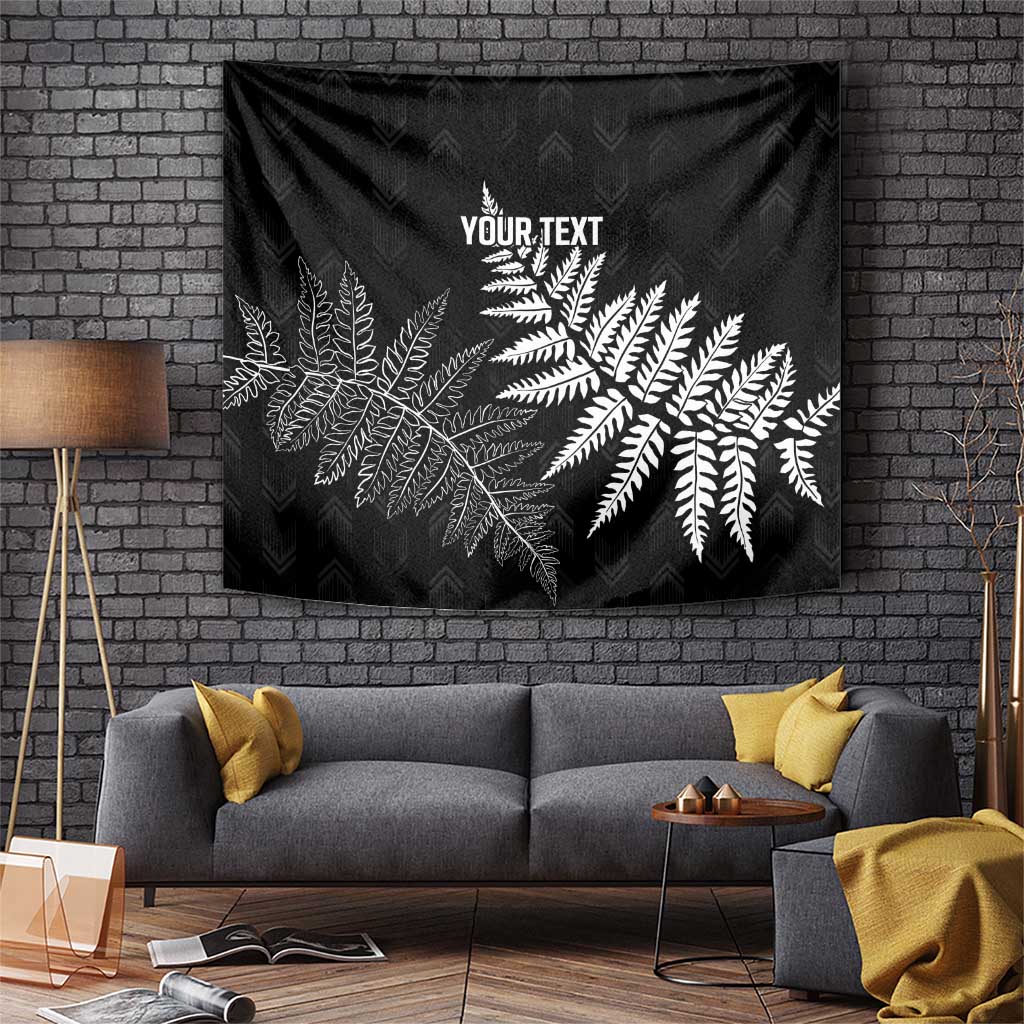 New Zealand Lawn Bowls Personalized Tapestry Wrap-Around Silver Fern - Aussie Hoodie