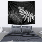 New Zealand Lawn Bowls Personalized Tapestry Wrap-Around Silver Fern - Aussie Hoodie