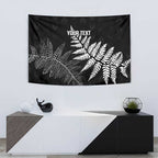 New Zealand Lawn Bowls Personalized Tapestry Wrap-Around Silver Fern - Aussie Hoodie