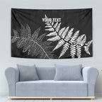 New Zealand Lawn Bowls Personalized Tapestry Wrap-Around Silver Fern - Aussie Hoodie