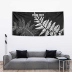 New Zealand Lawn Bowls Personalized Tapestry Wrap-Around Silver Fern - Aussie Hoodie