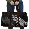 New Zealand Lawn Bowls Personalized Travel Bag Wrap-Around Silver Fern - Aussie Hoodie