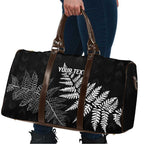 New Zealand Lawn Bowls Personalized Travel Bag Wrap-Around Silver Fern - Aussie Hoodie