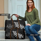 New Zealand Lawn Bowls Personalized Travel Bag Wrap-Around Silver Fern - Aussie Hoodie