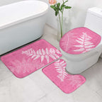 New Zealand Lawn Bowls Breast Cancer Personalized Bathroom Set Wrap-Around Silver Fern - Aussie Hoodie