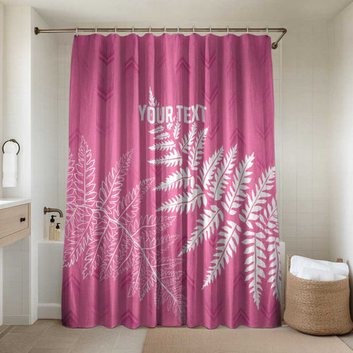 New Zealand Lawn Bowls Breast Cancer Personalized Bathroom Set Wrap-Around Silver Fern - Aussie Hoodie