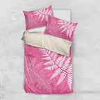 New Zealand Lawn Bowls Breast Cancer Personalized Bedding Set Wrap-Around Silver Fern - Aussie Hoodie
