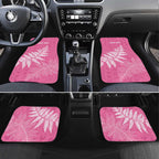 New Zealand Lawn Bowls Breast Cancer Personalized Car Mats Wrap-Around Silver Fern - Aussie Hoodie