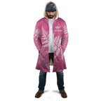 New Zealand Lawn Bowls Breast Cancer Personalized Cloak Wrap-Around Silver Fern - Aussie Hoodie