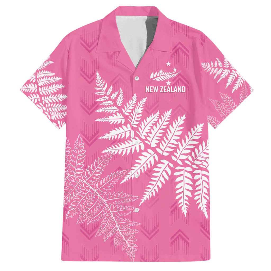New Zealand Lawn Bowls Breast Cancer Personalized Family Matching Long Sleeve Bodycon Dress and Hawaiian Shirt Wrap-Around Silver Fern - Aussie Hoodie