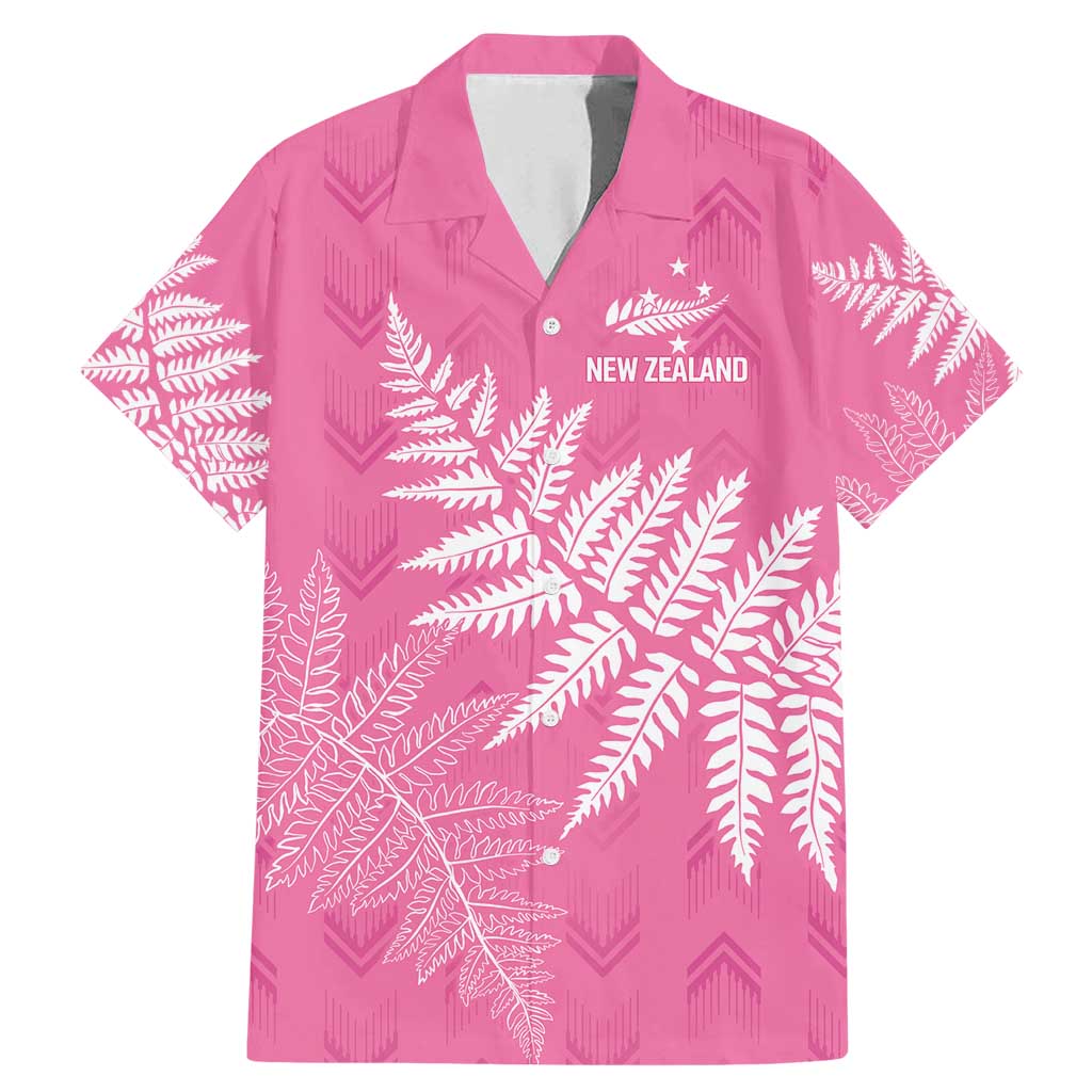 New Zealand Lawn Bowls Breast Cancer Personalized Family Matching Mermaid Dress and Hawaiian Shirt Wrap-Around Silver Fern - Aussie Hoodie