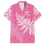 New Zealand Lawn Bowls Breast Cancer Personalized Family Matching Mermaid Dress and Hawaiian Shirt Wrap-Around Silver Fern - Aussie Hoodie