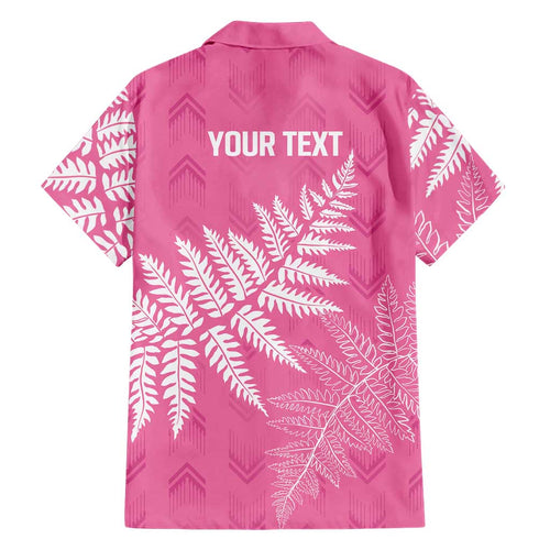 New Zealand Lawn Bowls Breast Cancer Personalized Family Matching Off Shoulder Short Dress and Hawaiian Shirt Wrap-Around Silver Fern - Aussie Hoodie
