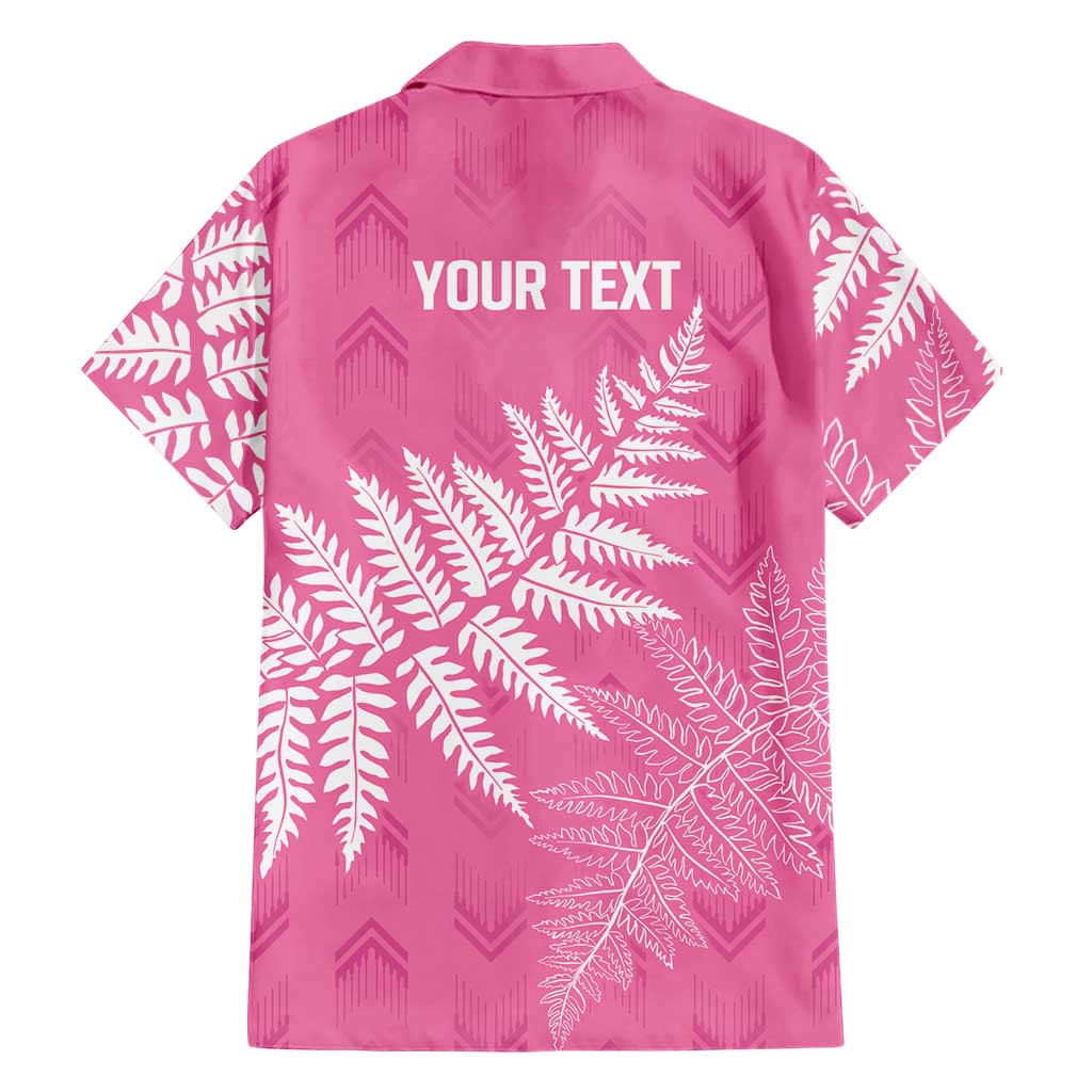 New Zealand Lawn Bowls Breast Cancer Personalized Family Matching Summer Maxi Dress and Hawaiian Shirt Wrap-Around Silver Fern - Aussie Hoodie