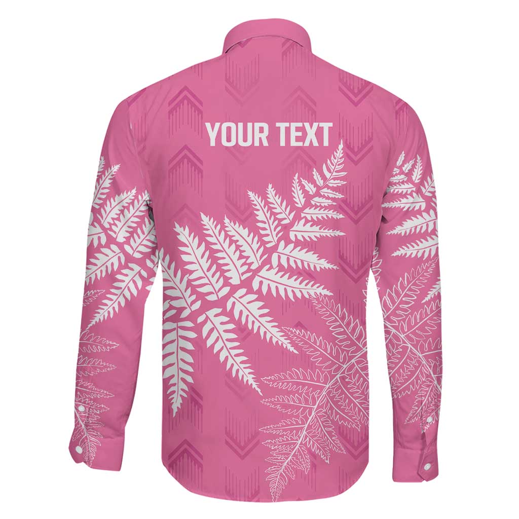 New Zealand Lawn Bowls Breast Cancer Personalized Family Matching Summer Maxi Dress and Hawaiian Shirt Wrap-Around Silver Fern - Aussie Hoodie