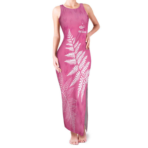 New Zealand Lawn Bowls Breast Cancer Personalized Family Matching Tank Maxi Dress and Hawaiian Shirt Wrap-Around Silver Fern - Aussie Hoodie