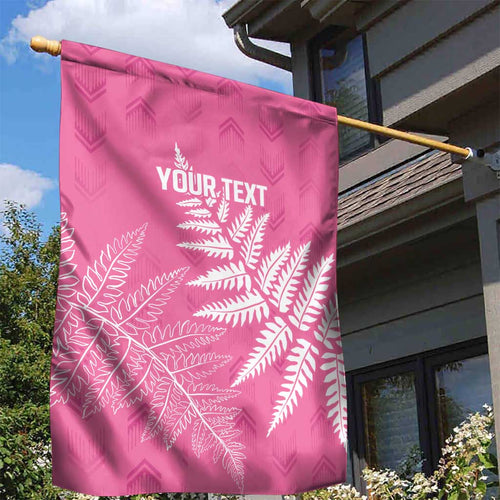New Zealand Lawn Bowls Breast Cancer Personalized Garden Flag Wrap-Around Silver Fern - Aussie Hoodie