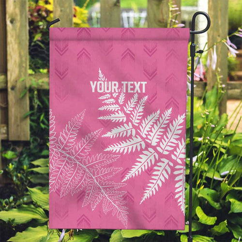New Zealand Lawn Bowls Breast Cancer Personalized Garden Flag Wrap-Around Silver Fern - Aussie Hoodie