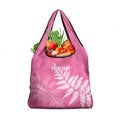 New Zealand Lawn Bowls Breast Cancer Personalized Grocery Bag Wrap-Around Silver Fern - Aussie Hoodie