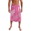 New Zealand Lawn Bowls Breast Cancer Personalized Lavalava Wrap-Around Silver Fern - Aussie Hoodie