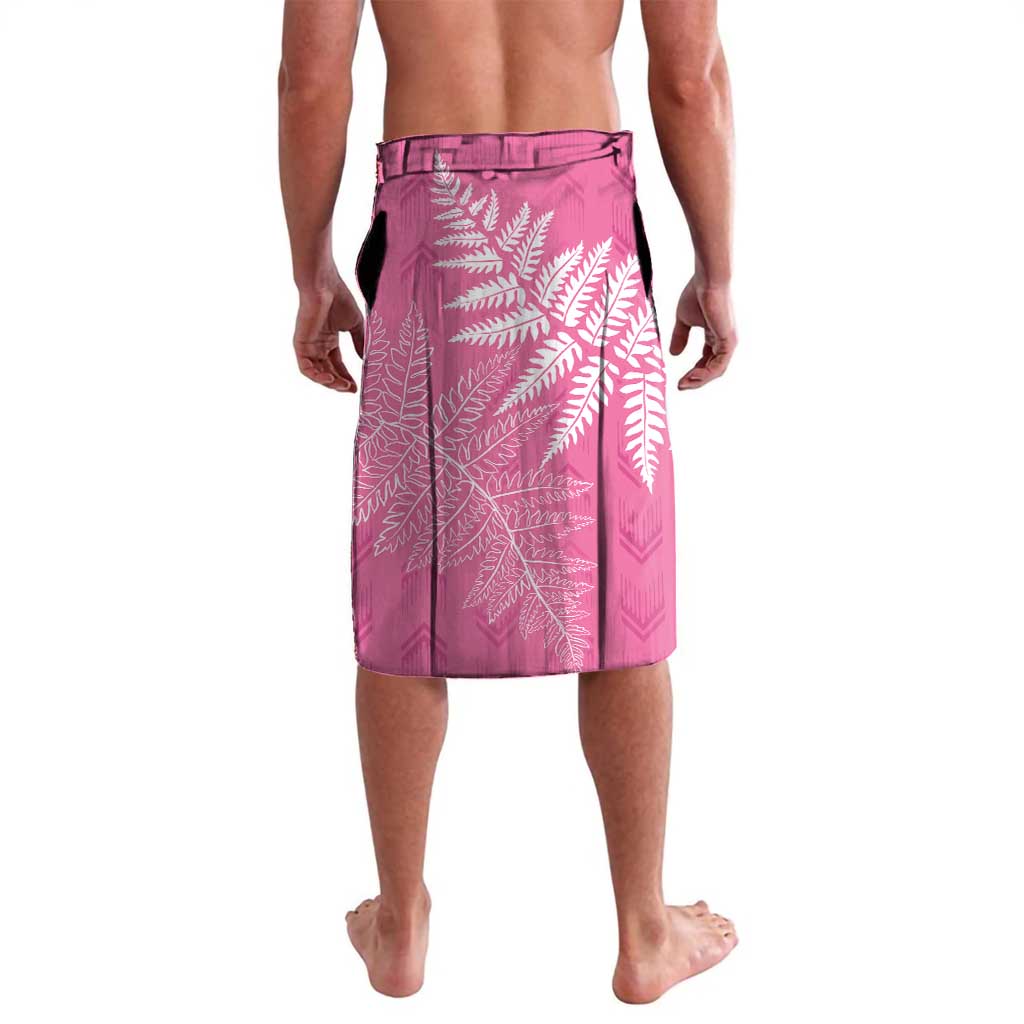 New Zealand Lawn Bowls Breast Cancer Personalized Lavalava Wrap-Around Silver Fern - Aussie Hoodie