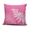 New Zealand Lawn Bowls Breast Cancer Personalized Pillow Cover Wrap-Around Silver Fern - Aussie Hoodie