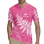 New Zealand Lawn Bowls Breast Cancer Personalized Rugby Jersey Wrap-Around Silver Fern - Aussie Hoodie