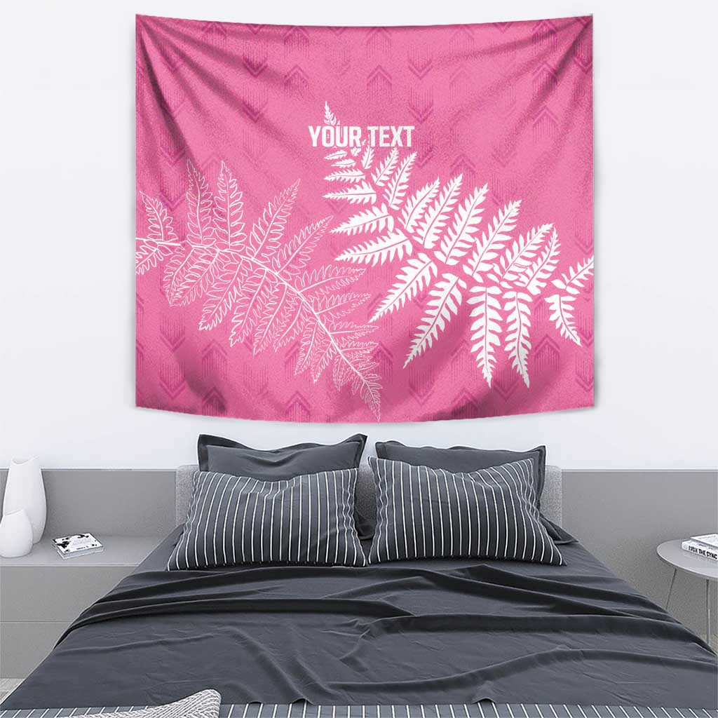 New Zealand Lawn Bowls Breast Cancer Personalized Tapestry Wrap-Around Silver Fern - Aussie Hoodie