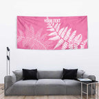 New Zealand Lawn Bowls Breast Cancer Personalized Tapestry Wrap-Around Silver Fern - Aussie Hoodie