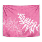 New Zealand Lawn Bowls Breast Cancer Personalized Tapestry Wrap-Around Silver Fern - Aussie Hoodie